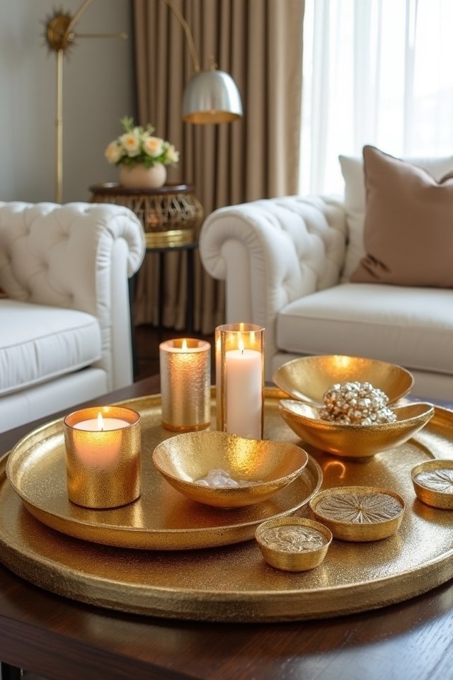 elevate decor with gold