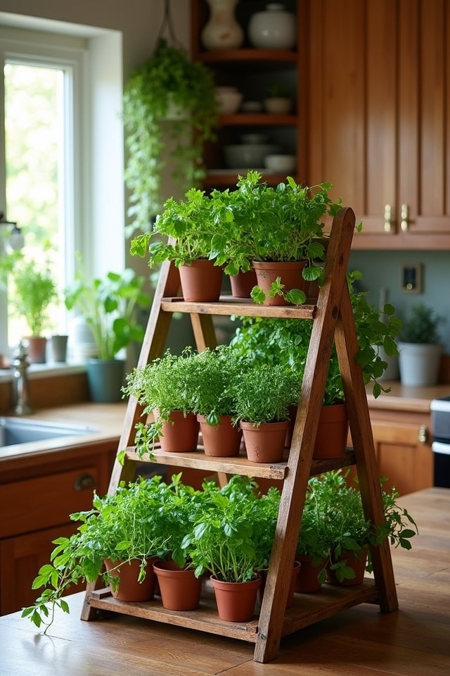 elevate indoor herb gardens