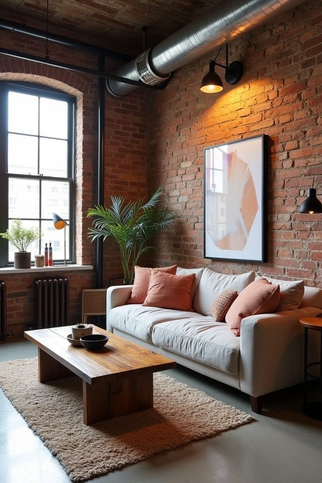 elevate space with industrial textures