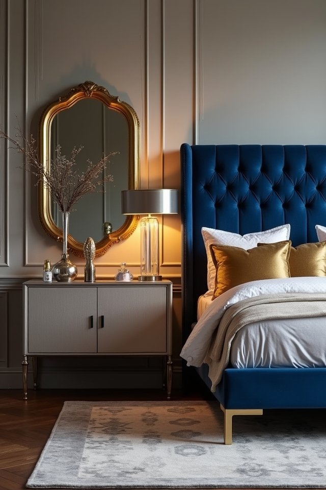 elevate space with metallics