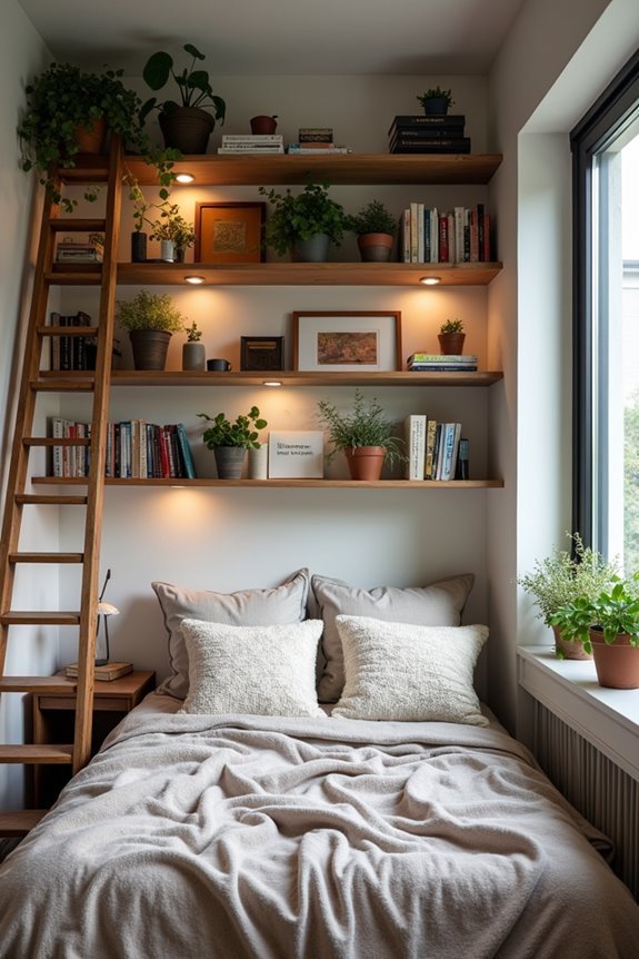 elevate style with shelves