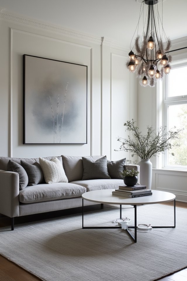 elevate with grey lighting