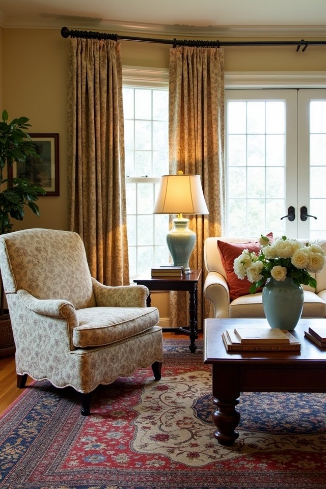 embrace cozy traditional patterns