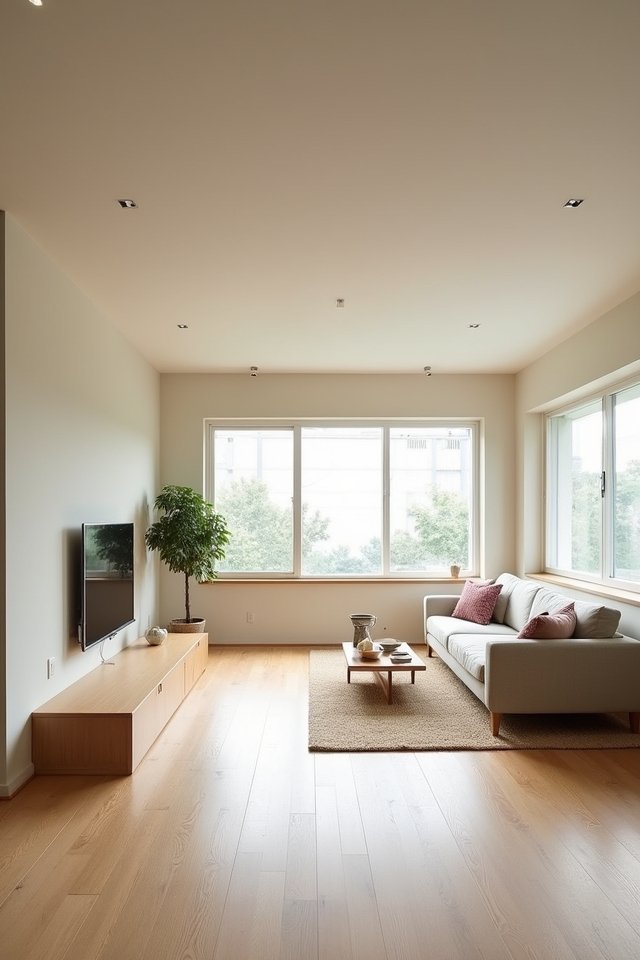 embrace minimalist open spaces