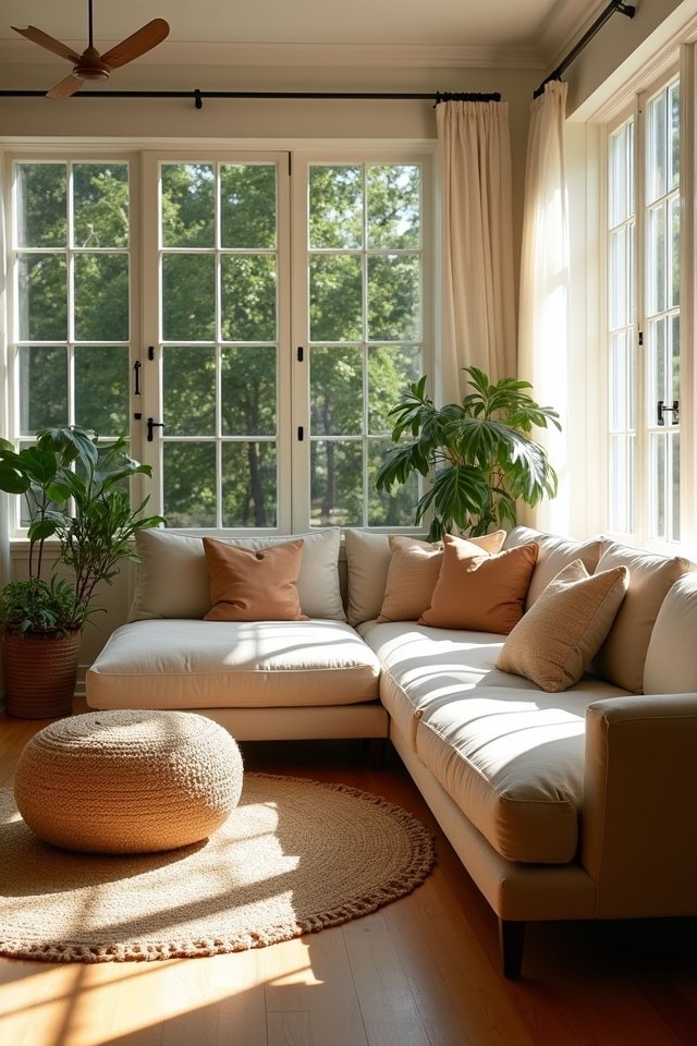 embrace sunlit living spaces