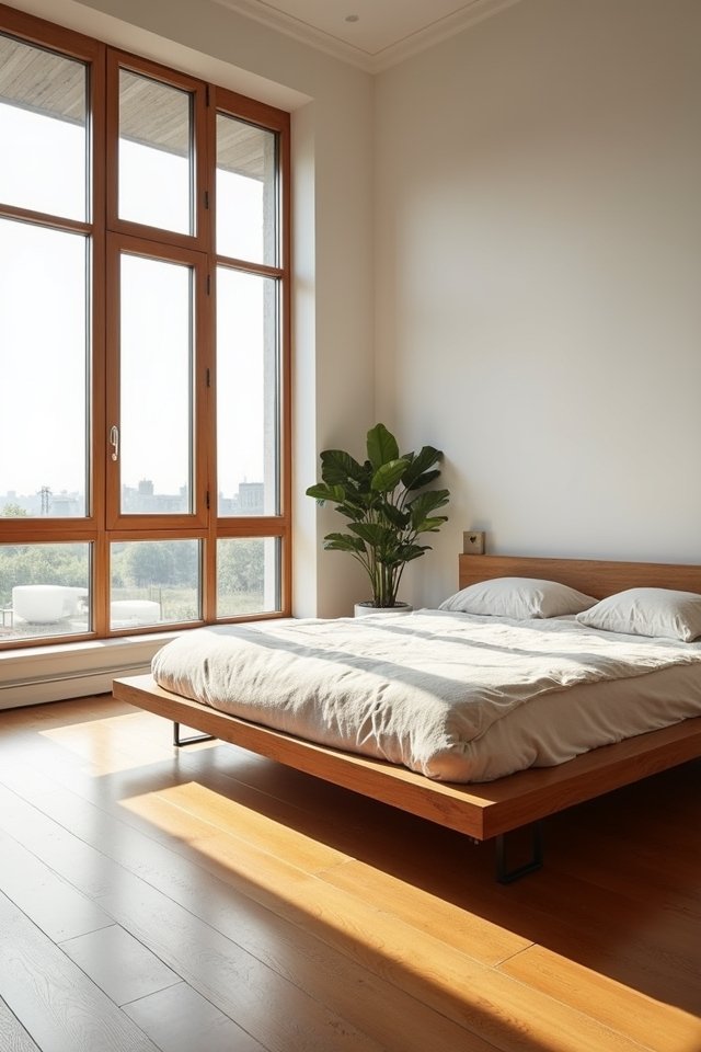 embrace sunlit minimalist sanctuary