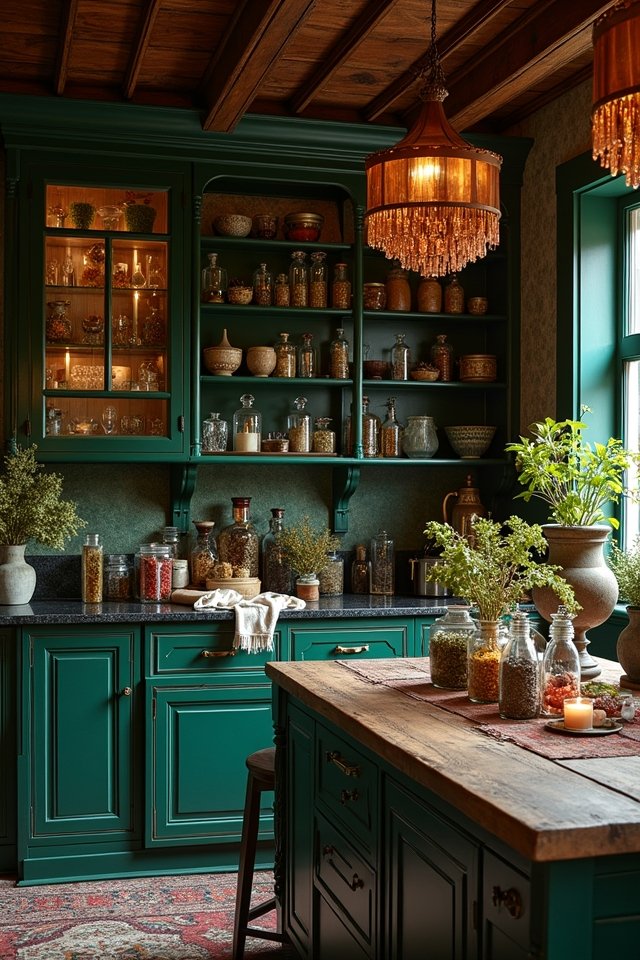 enchanting apothecary kitchen design