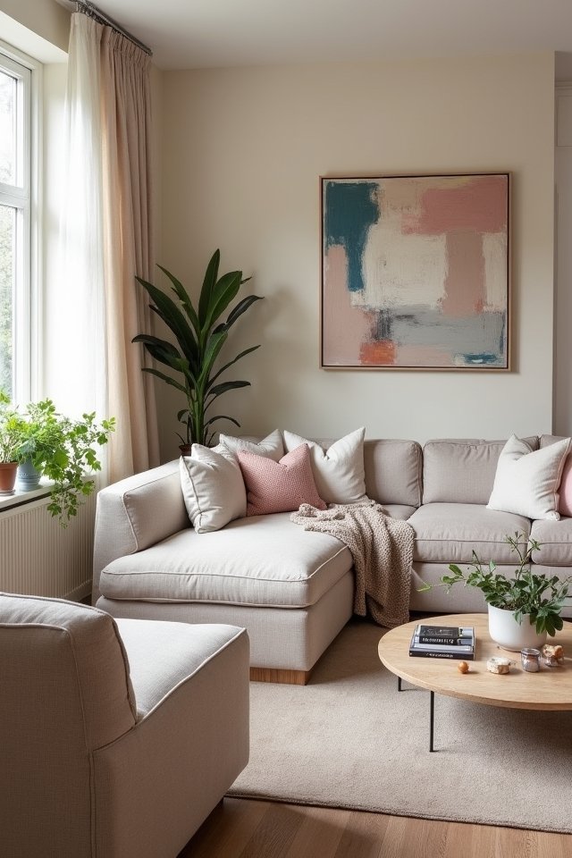 enchanting artwork creates focal point