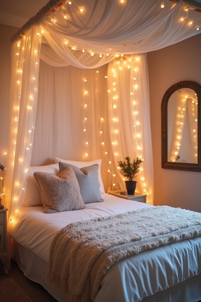 enchanting bedroom fairy lights