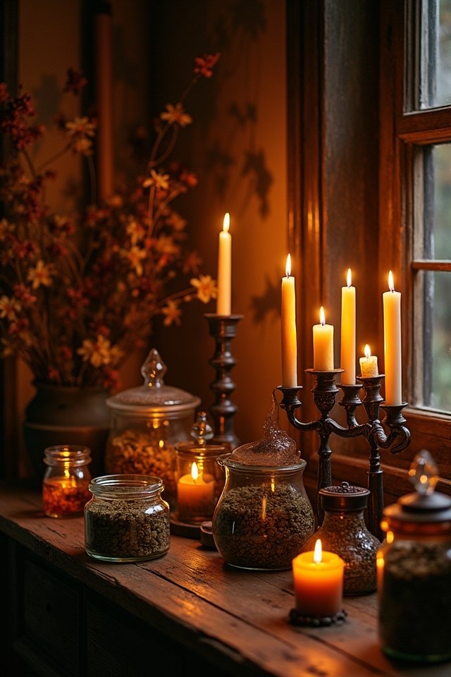 enchanting candlelit ambiance awaits