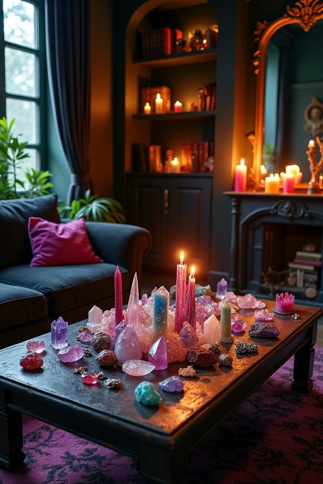 enchanting crystal display ideas