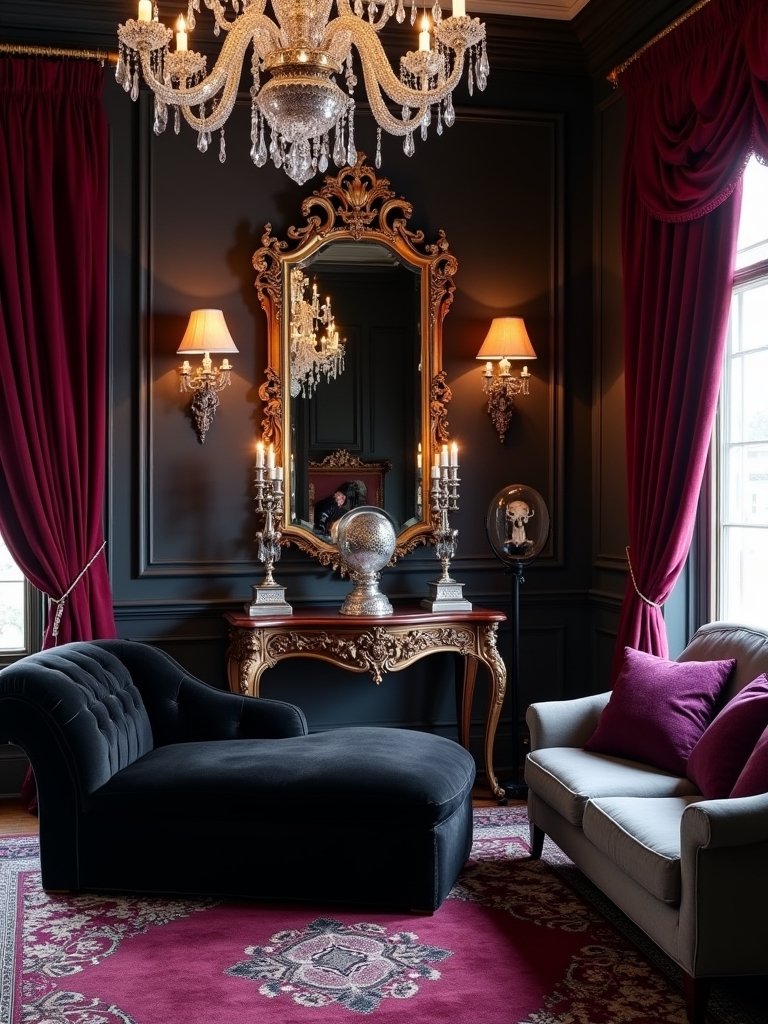 enchanting gothic living room
