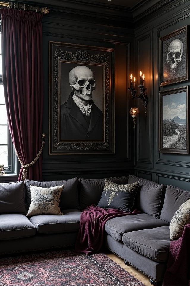 enchanting gothic wall decor