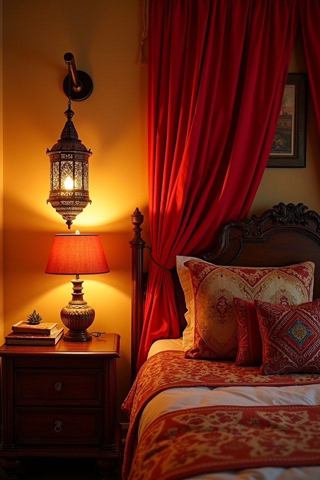 enchanting indian lantern ambiance