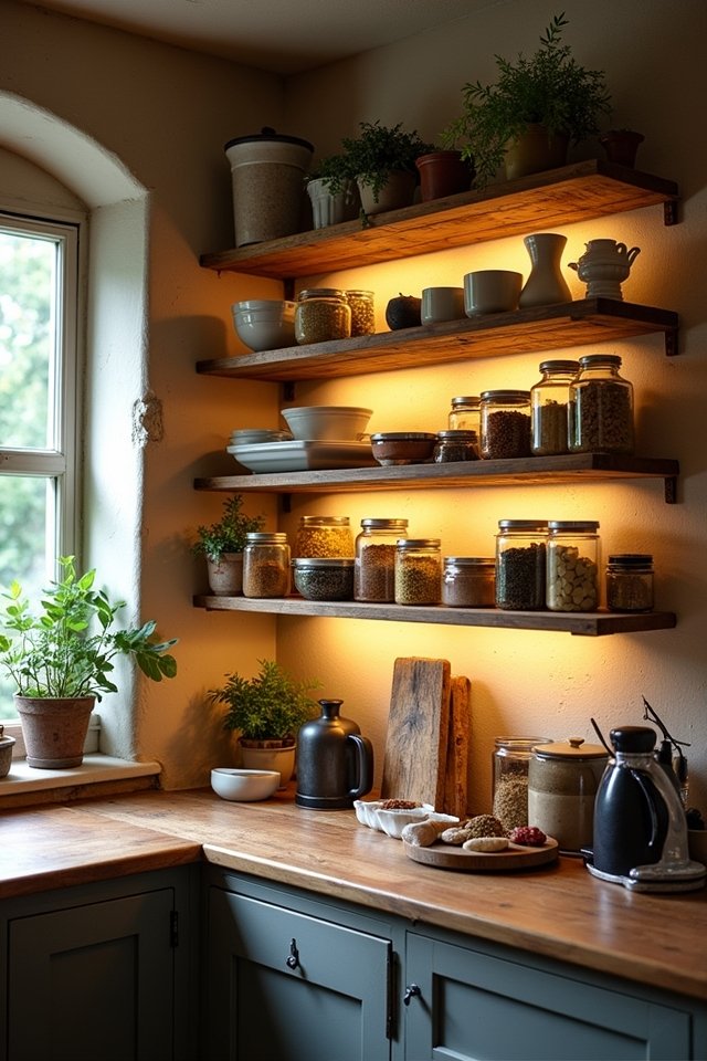 enchanting kitchen backlighting ideas