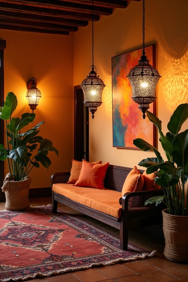 enchanting lanterns create ambiance