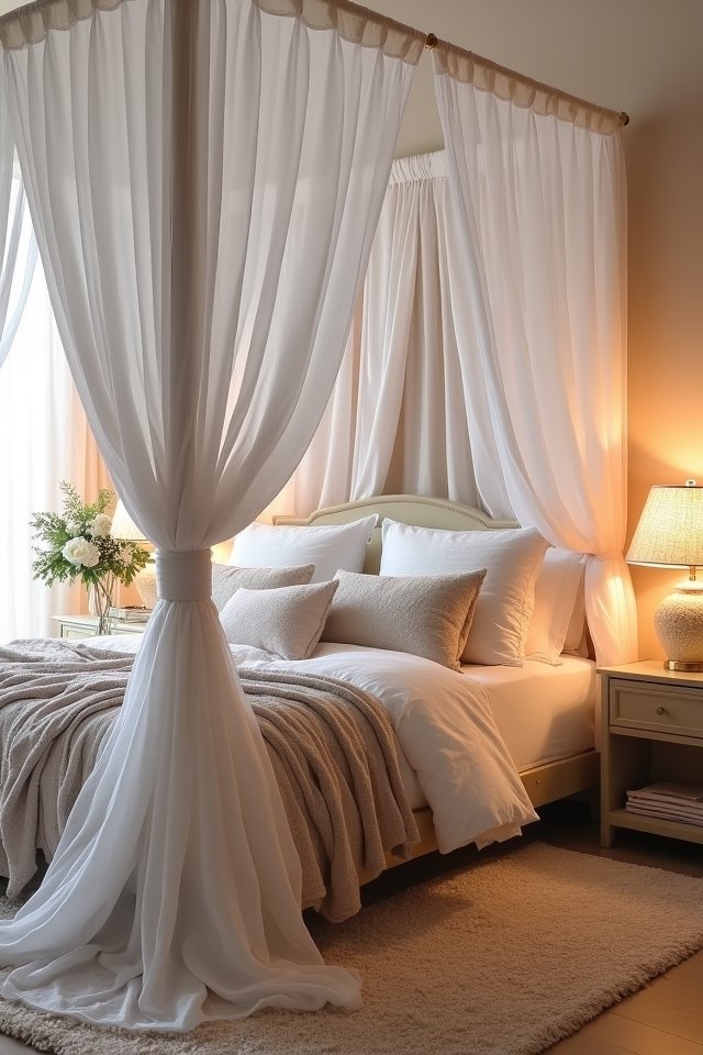 enchanting romantic bedroom retreat