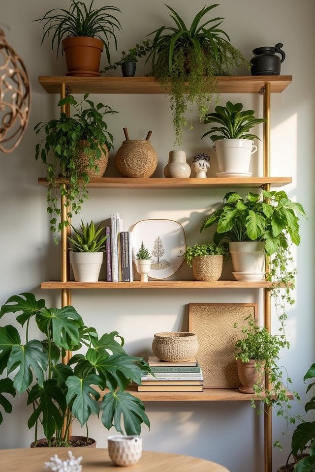 enchanting shelving unit design