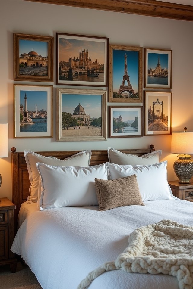 enchanting travel memory display