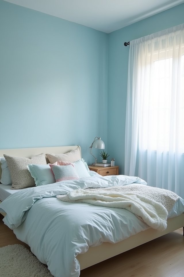 energizing serene sky blue