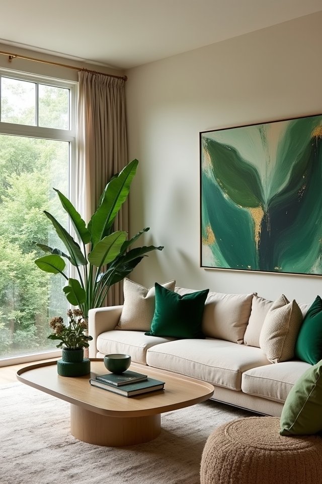 enhance living room aesthetics
