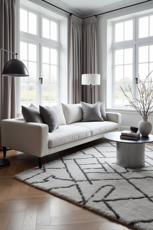 enhance living room aesthetics
