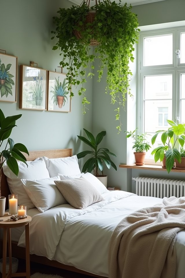 enhance small bedroom freshness