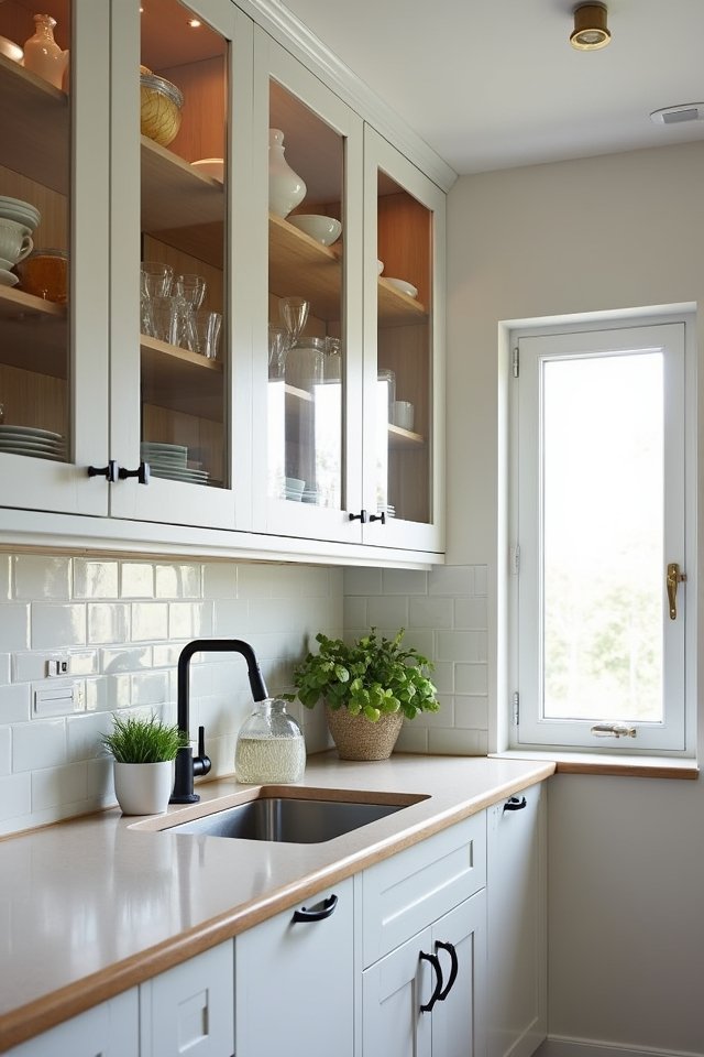 enhance space with glass