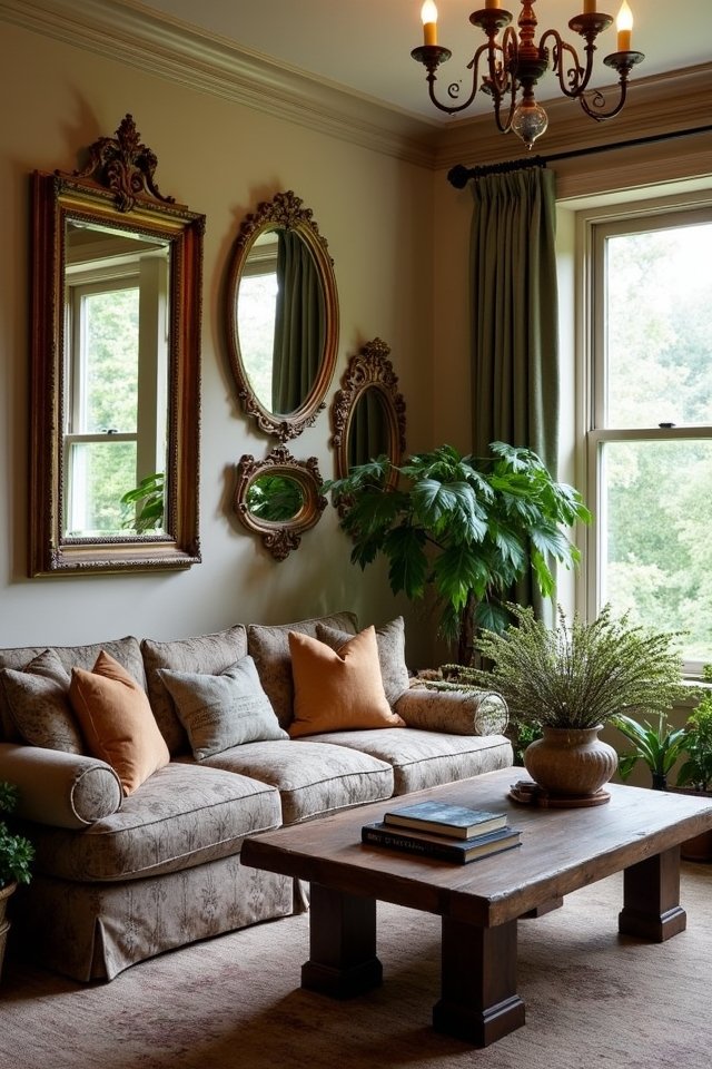 enhance space with mirrors