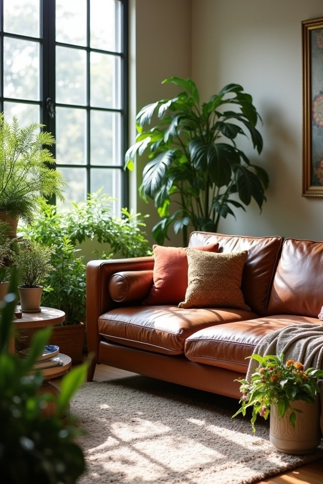 enhance space with plants