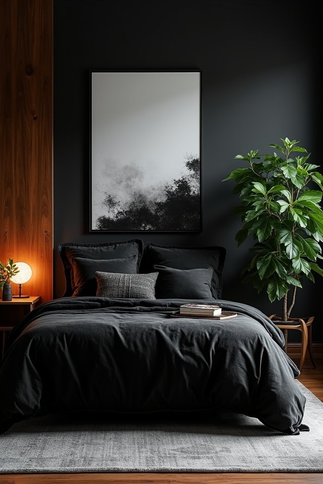 enhance with black artwork