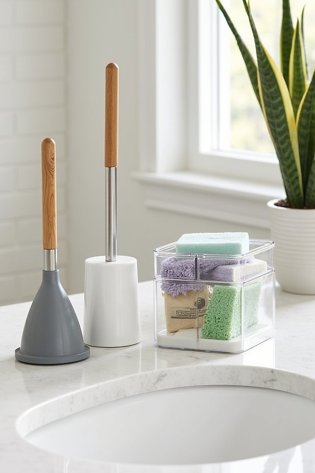 essential bathroom maintenance tools