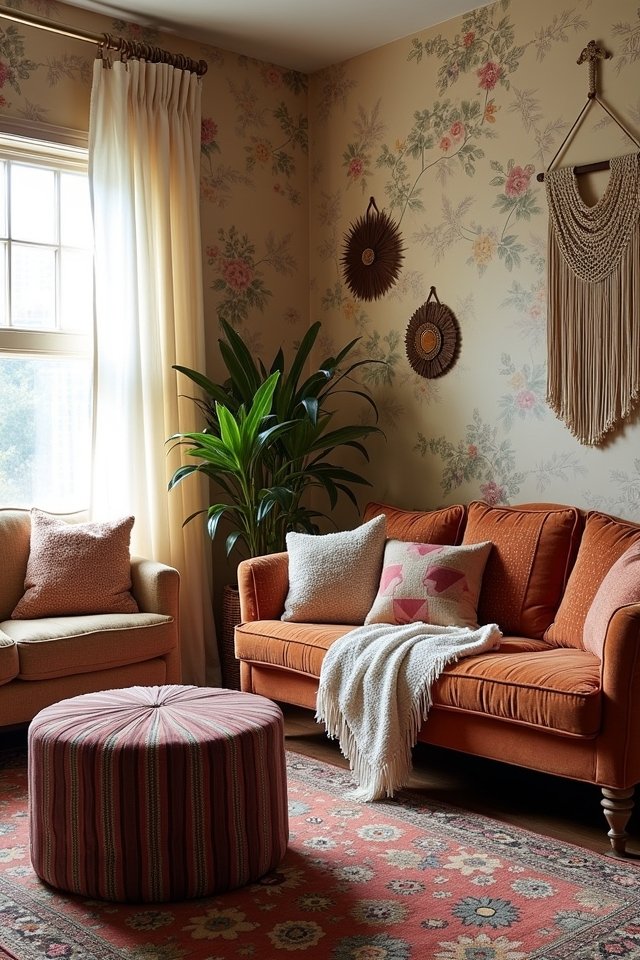 experiment with vibrant patterns