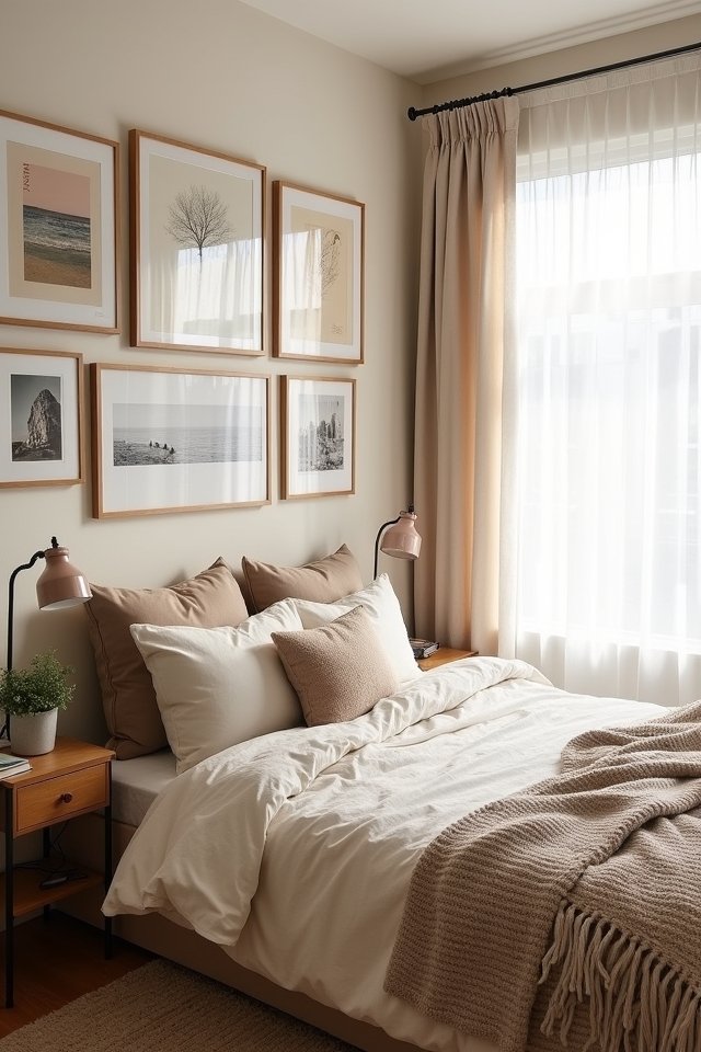 expressive bedroom artwork ideas