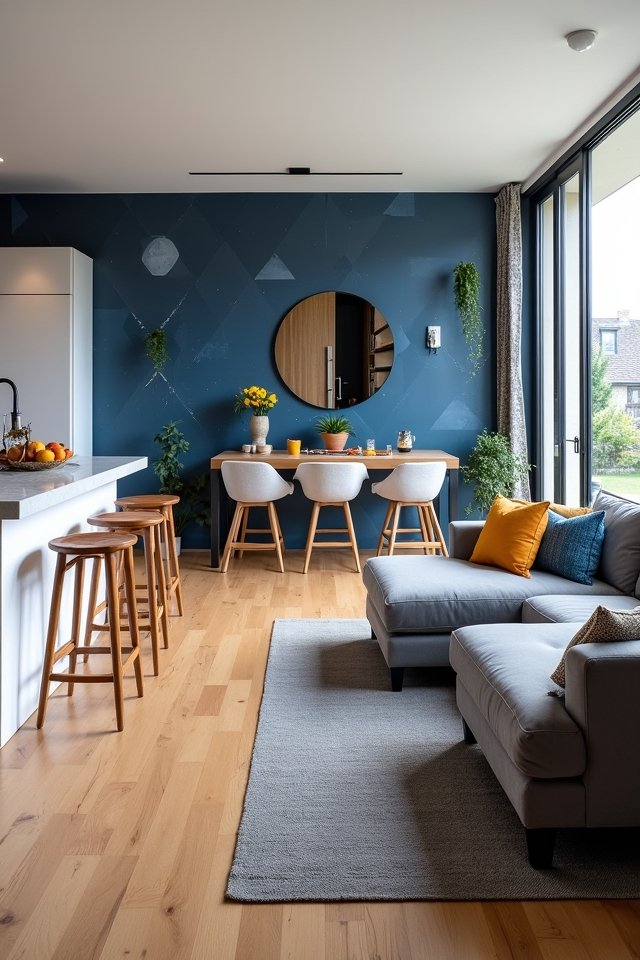 eye catching statement wall ideas