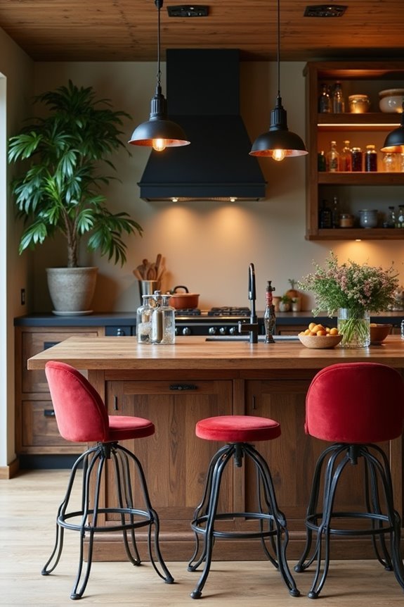 eye catching unique bar stools