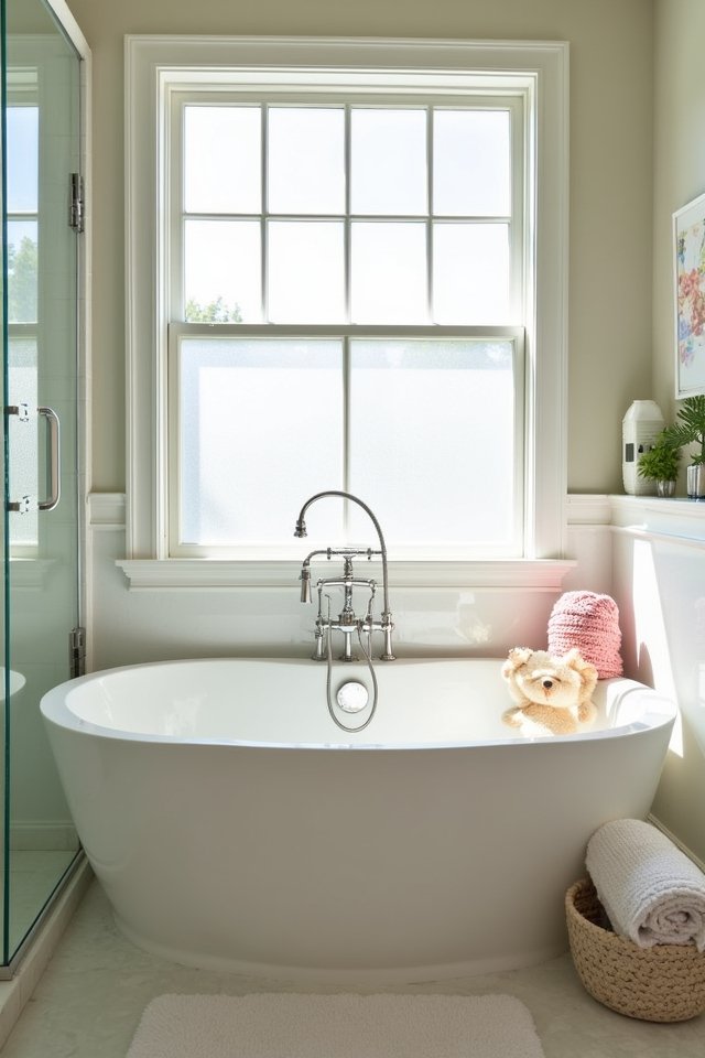 family friendly bathroom design