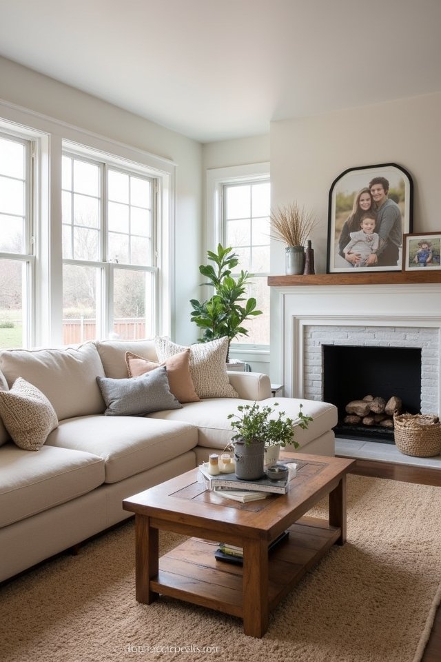 family photos gallery wall