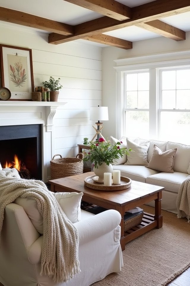 farmhouse charm and comfort