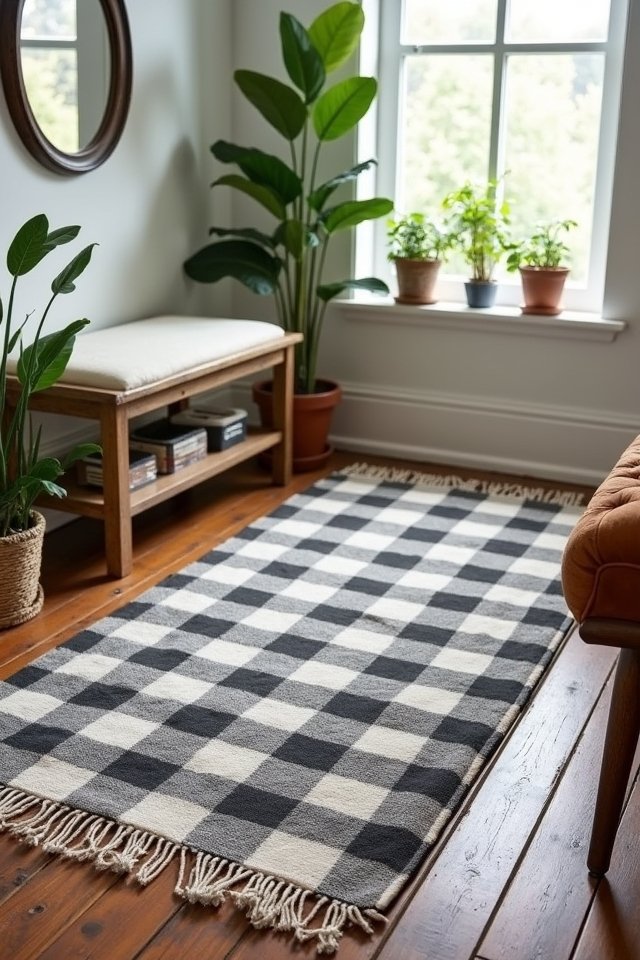farmhouse charm runner rug