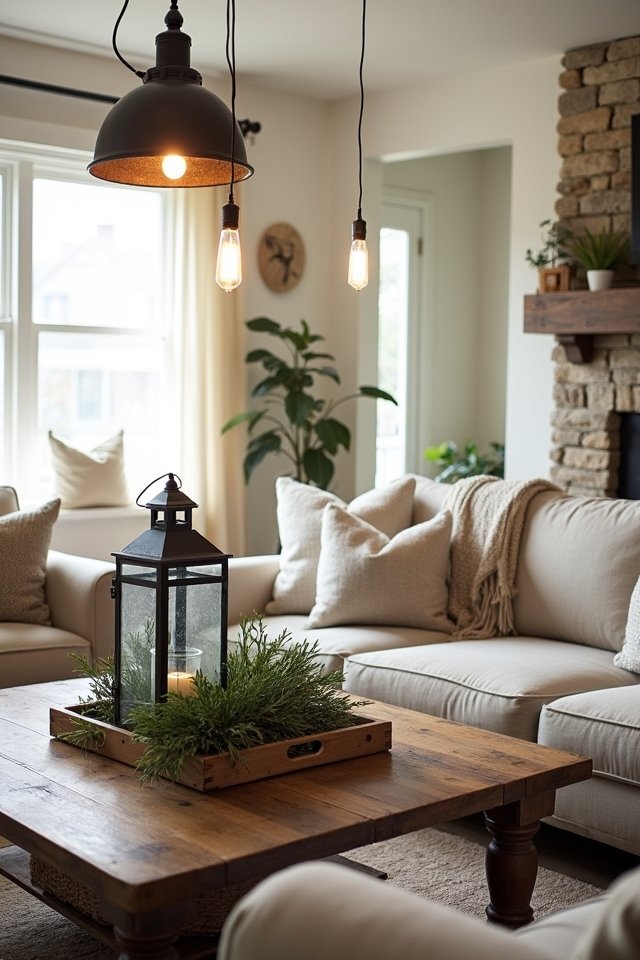 farmhouse inspired lighting charm