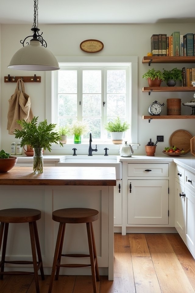farmhouse kitchen island addition