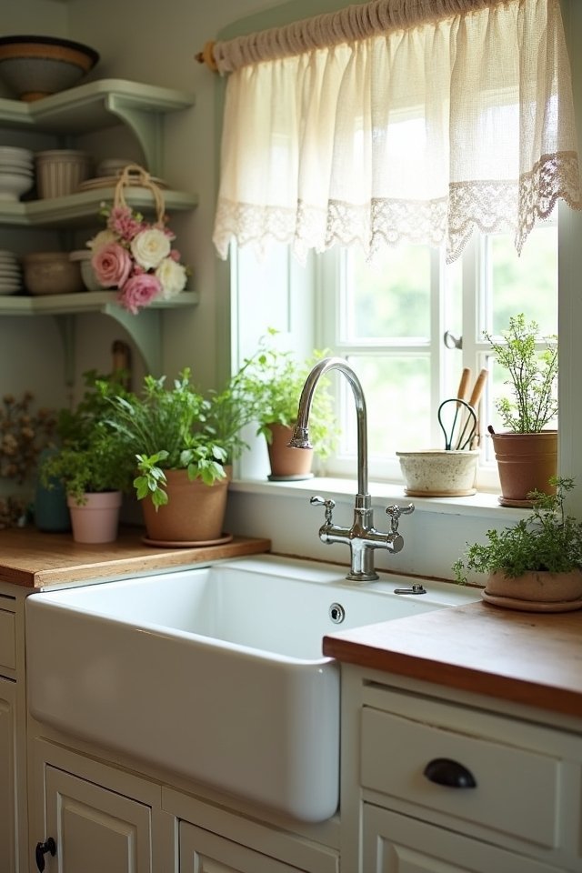 farmhouse sink enhances kitchens