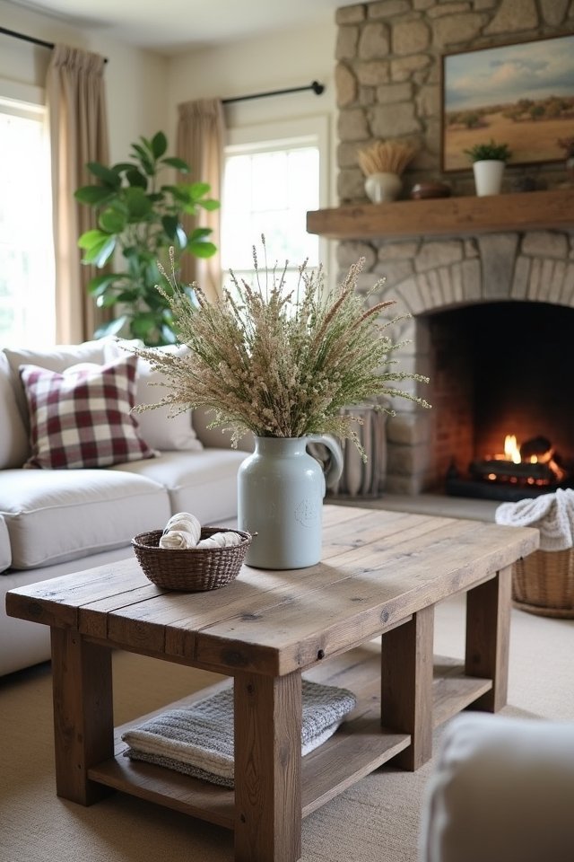 farmhouse style cozy accessories