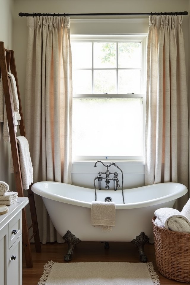 farmhouse textiles for comfort