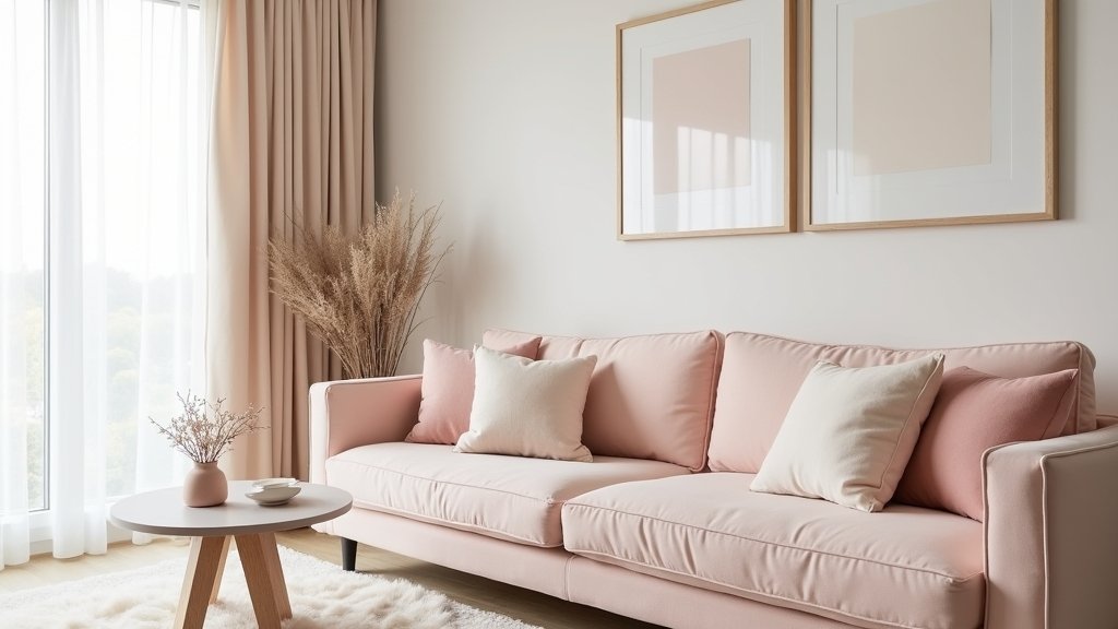 feminine minimalist living spaces