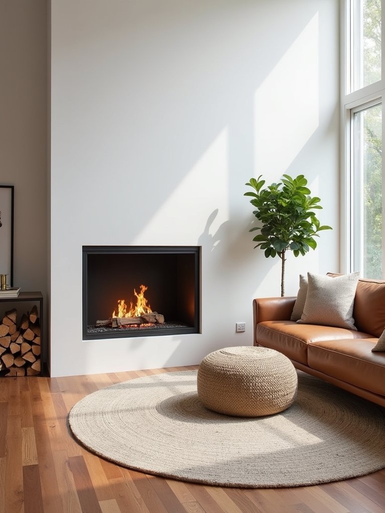 fireplace focal point ideas