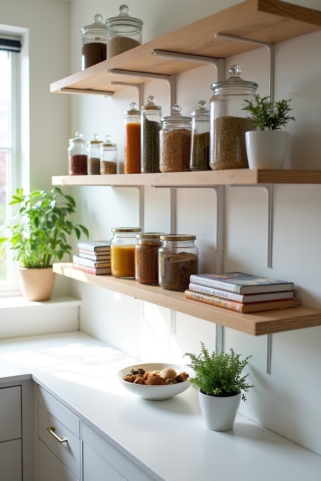 flexible kitchen shelving solutions