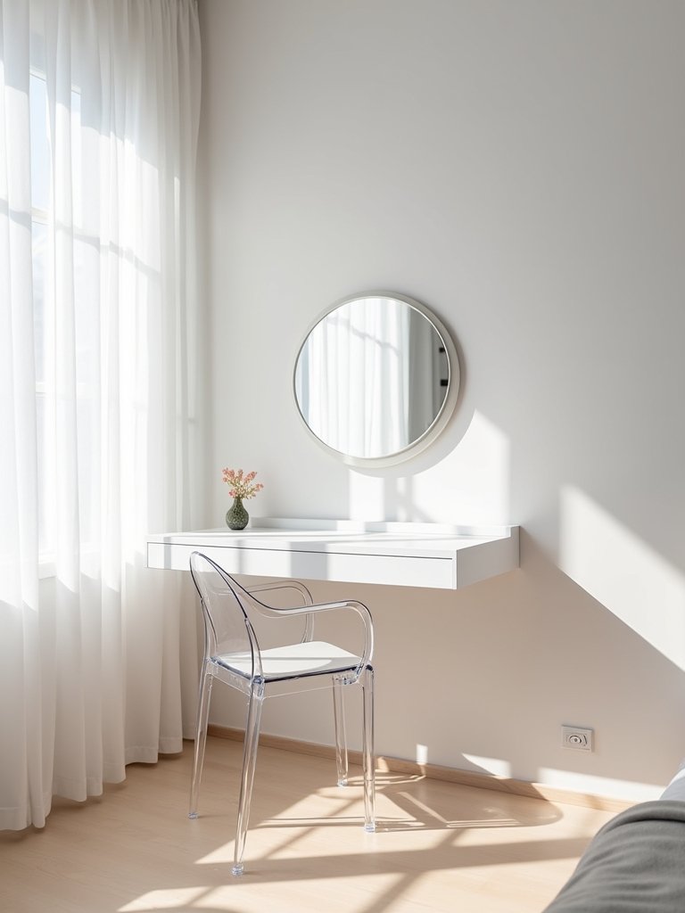 floating table minimalism elegance