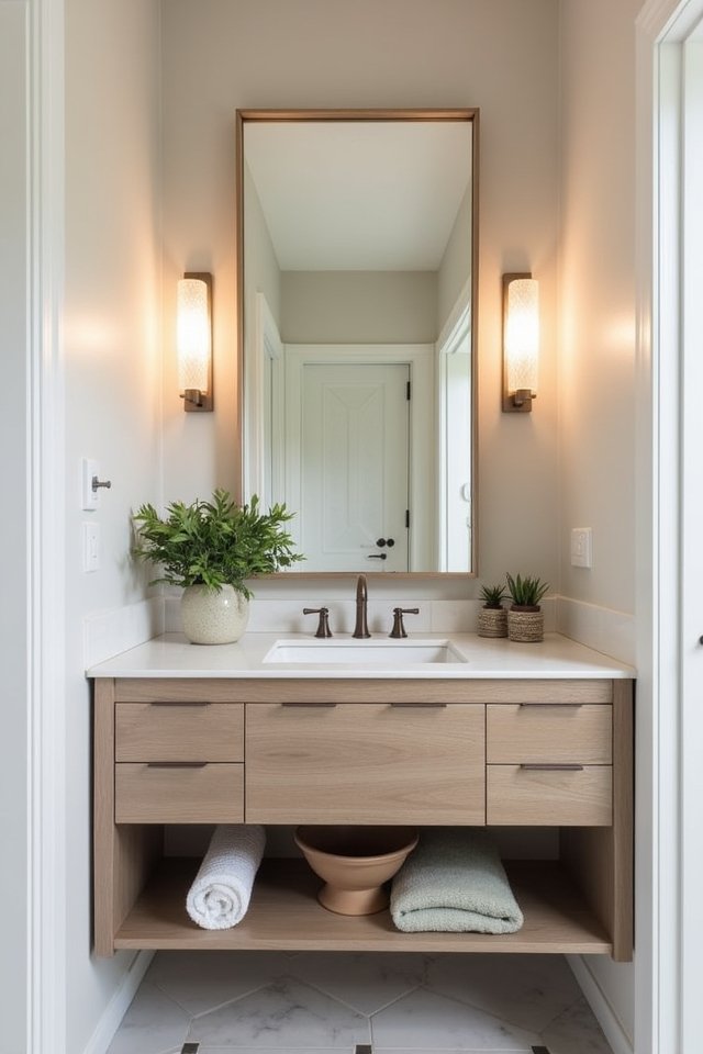 floating vanities enhance elegance
